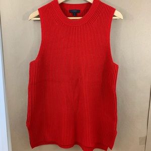 J. Crew tunic sweater nylon cotton merino wool